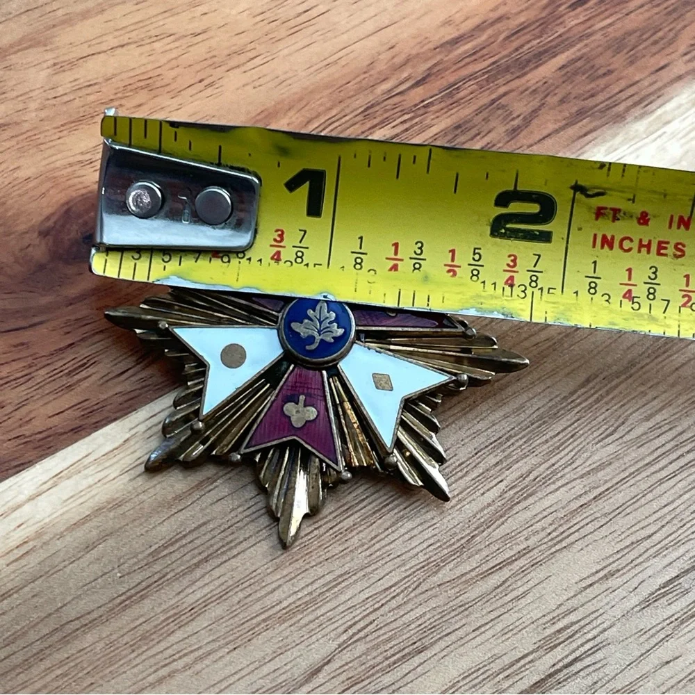 Society of the Army of the‎ Potomic Brass Medal Made into a Brooch